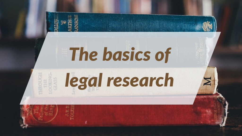 Basics of Legal Research