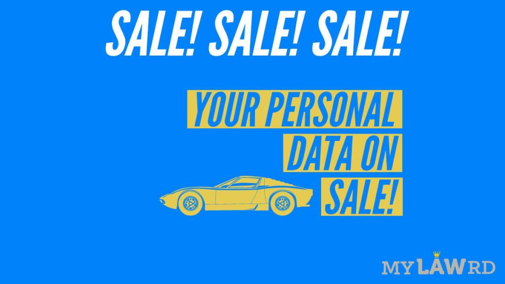 Selling Personal Data