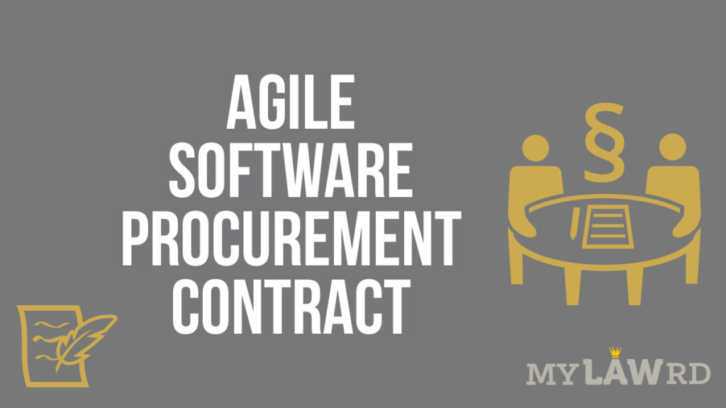 Agile Software Procurement Contract