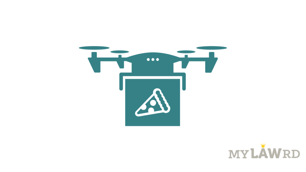 food delivery through drones